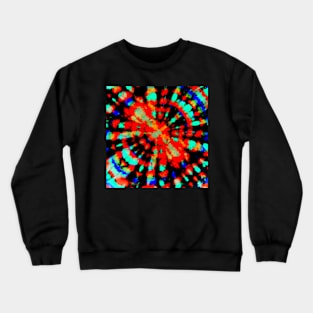 Tie Dye - DinamikTiDi Pattern 5 Digitally Enhanced Crewneck Sweatshirt